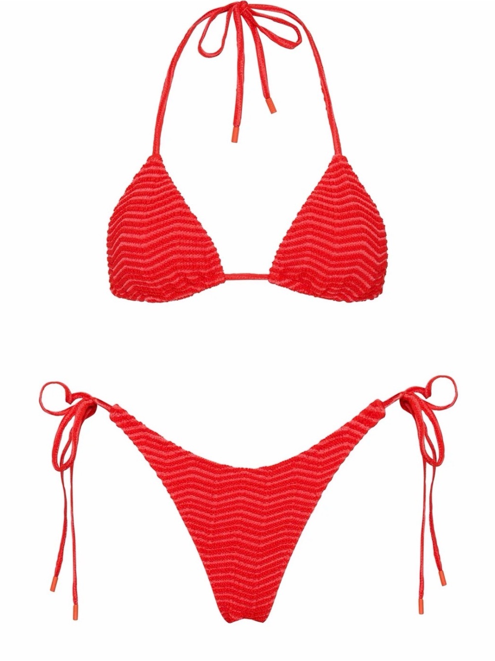 VINCA - MATO RED TRIANGLE BIKINI BOTTOMS ONLY